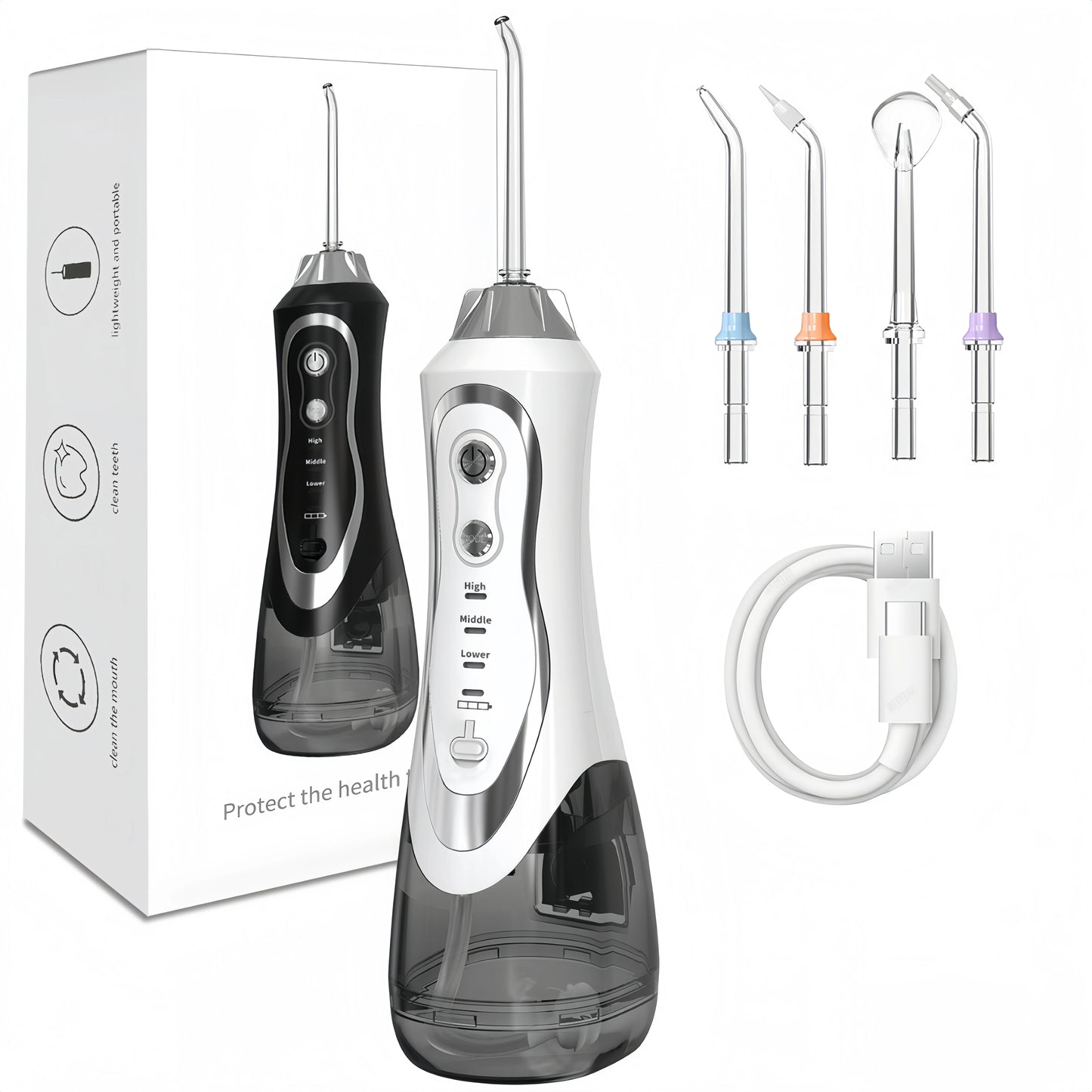 Electric Dental Water Flosser for Oral Care